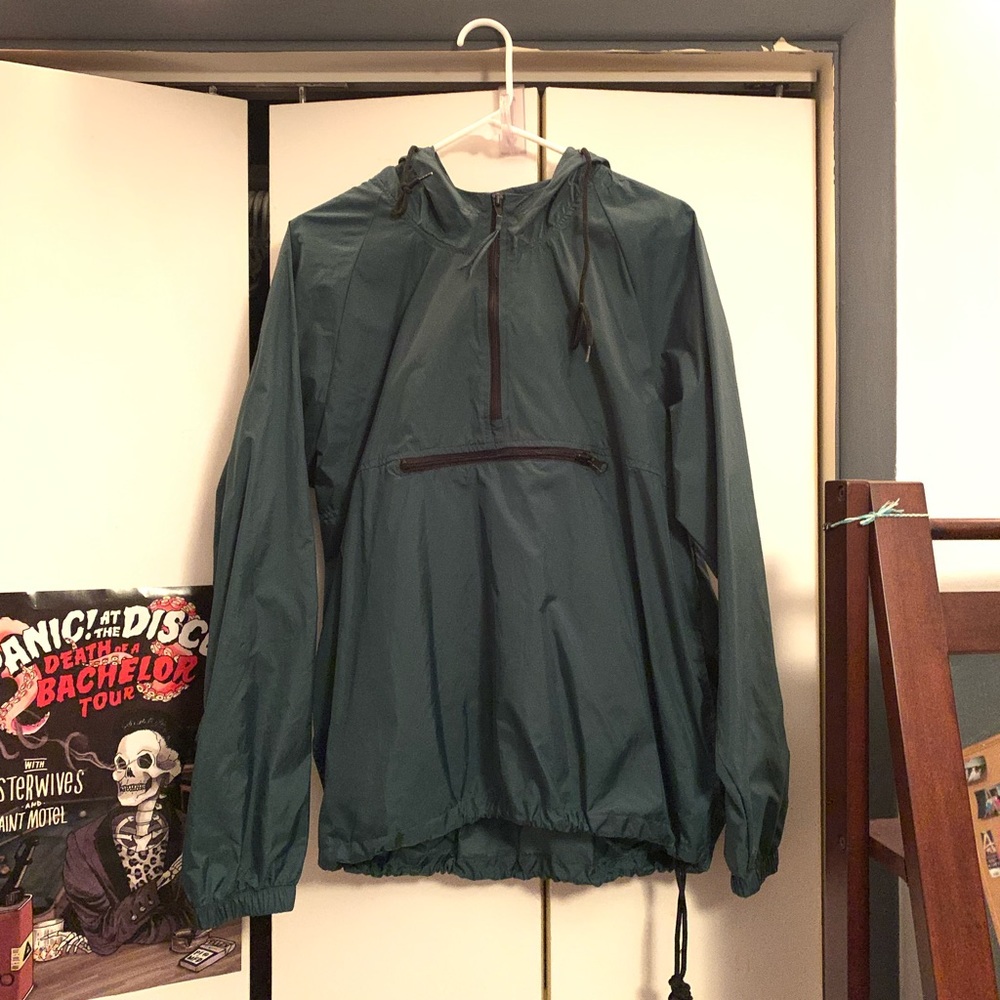 Dark Forest Green Windbreaker Size: M Brand: Acadia